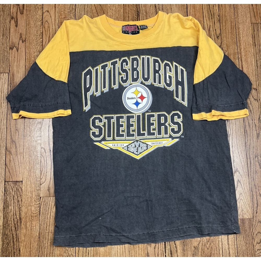Vintage Pittsburgh Steelers AFC Championship‎ T-Shirt 90s Men's Size XL